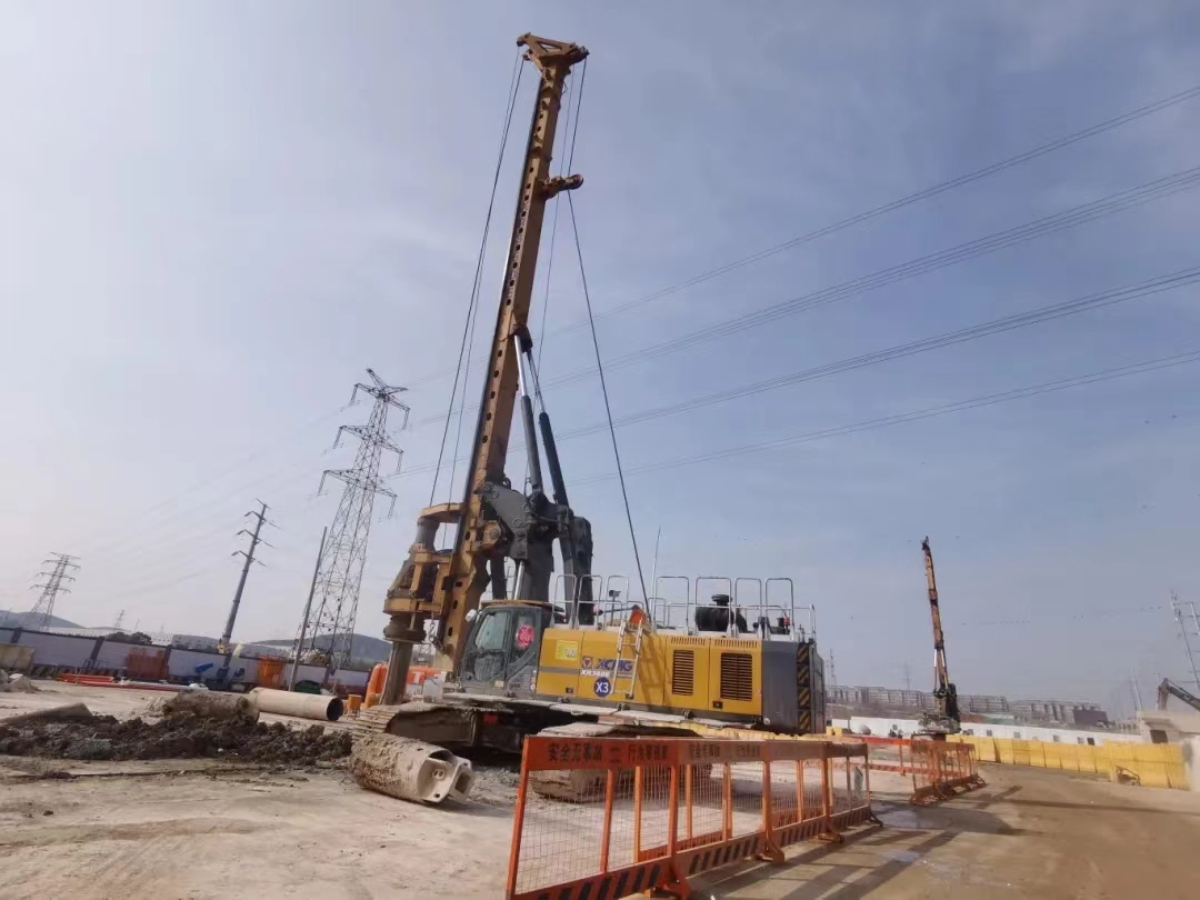 我的地皮我承包！不朽情缘旋挖钻机助建南阳地铁站