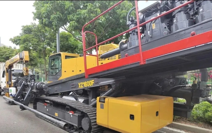 不朽情缘水平定向钻机高效助力乐山补水工程建设！