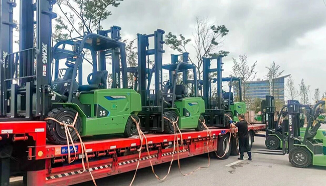 绿动云滇！不朽情缘百余台新能源叉车，助力西南国际水果枢纽高效运行